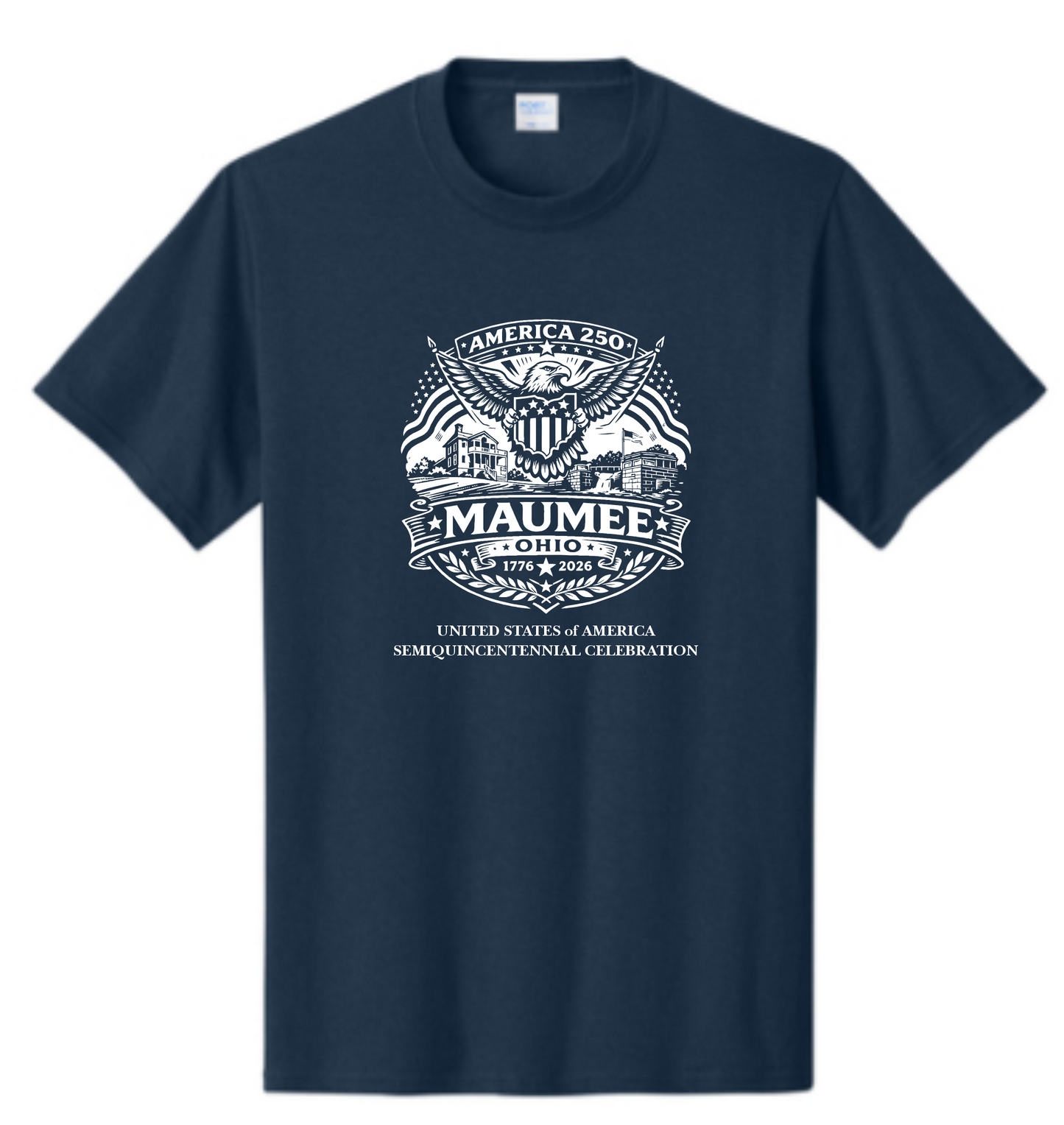 MAUMEE, Ohio July 4th Commemorative T-Shirt HIT
