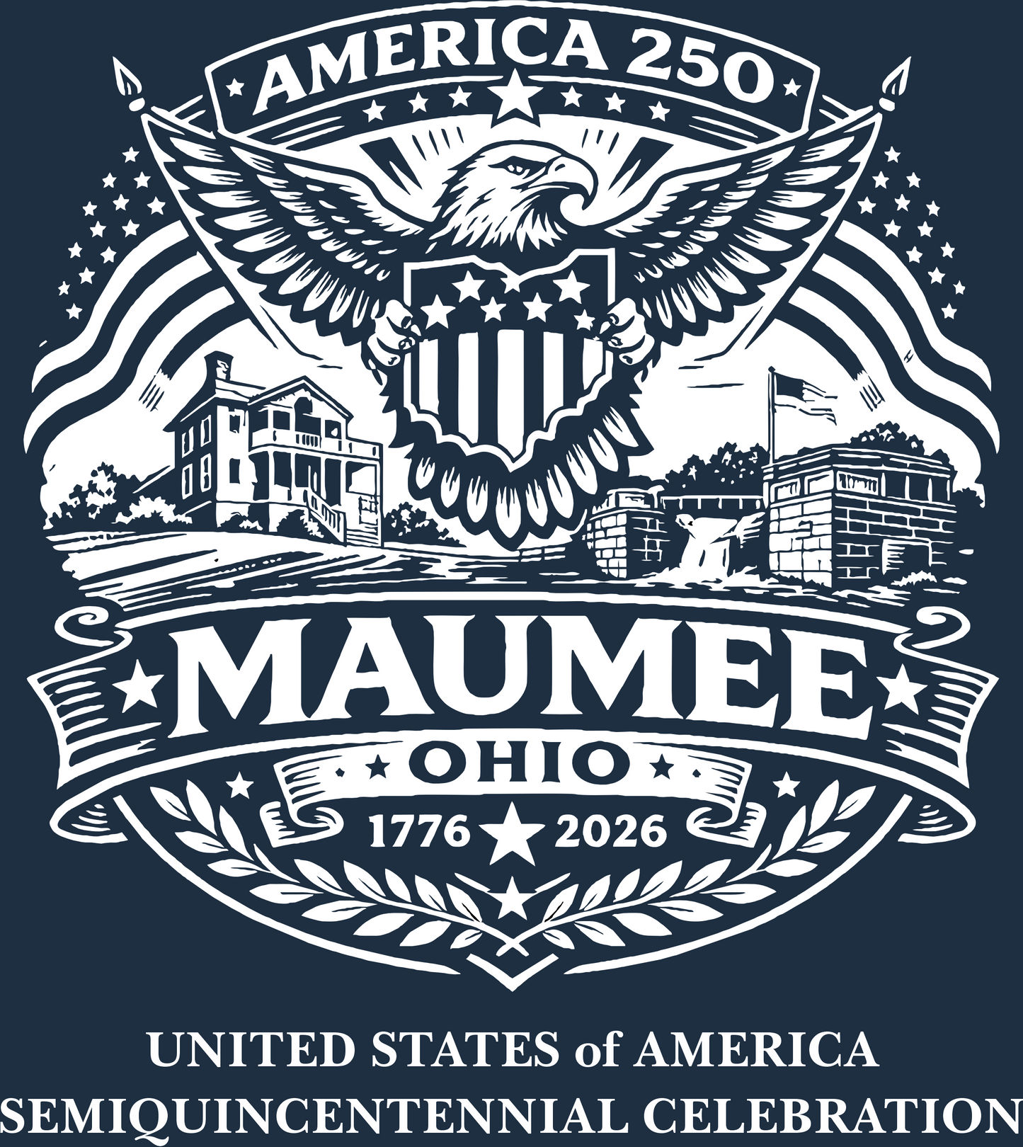 MAUMEE, Ohio July 4th Commemorative T-Shirt HIT