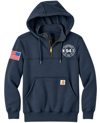 Carhartt® Rain Defender® Paxton Heavyweight Hooded Zip Mock Sweatshirt MFD