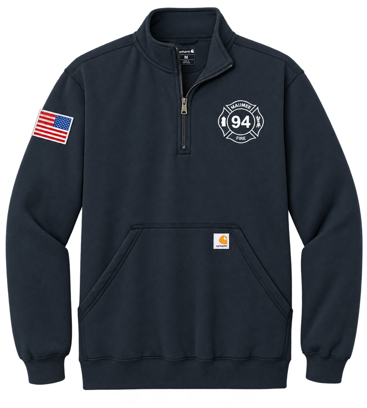 Carhartt Midweight 1/4-Zip Mock Neck Sweatshirt MFD