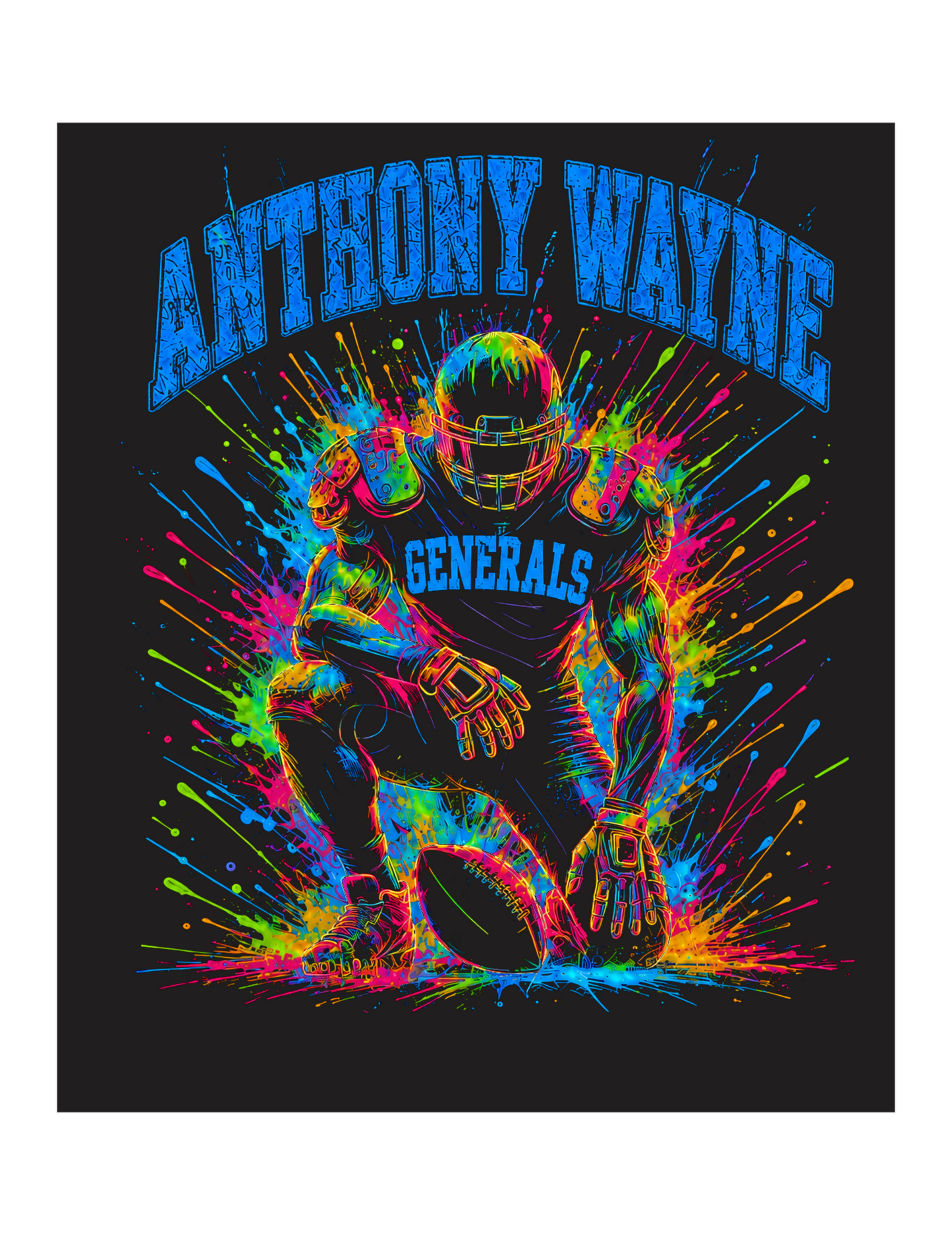 Neon Design on Black AW