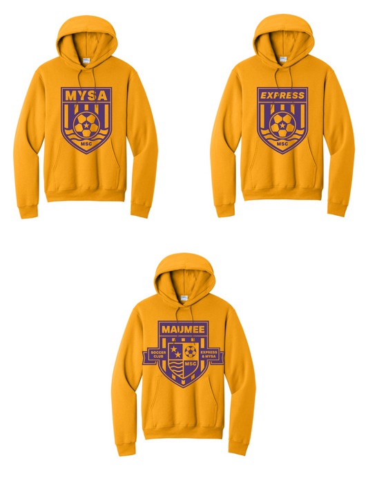 Port & Company Hooded Sweatshirt YOUTH & ADULT MSC