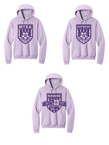 Port & Company Hooded Sweatshirt YOUTH & ADULT MSC