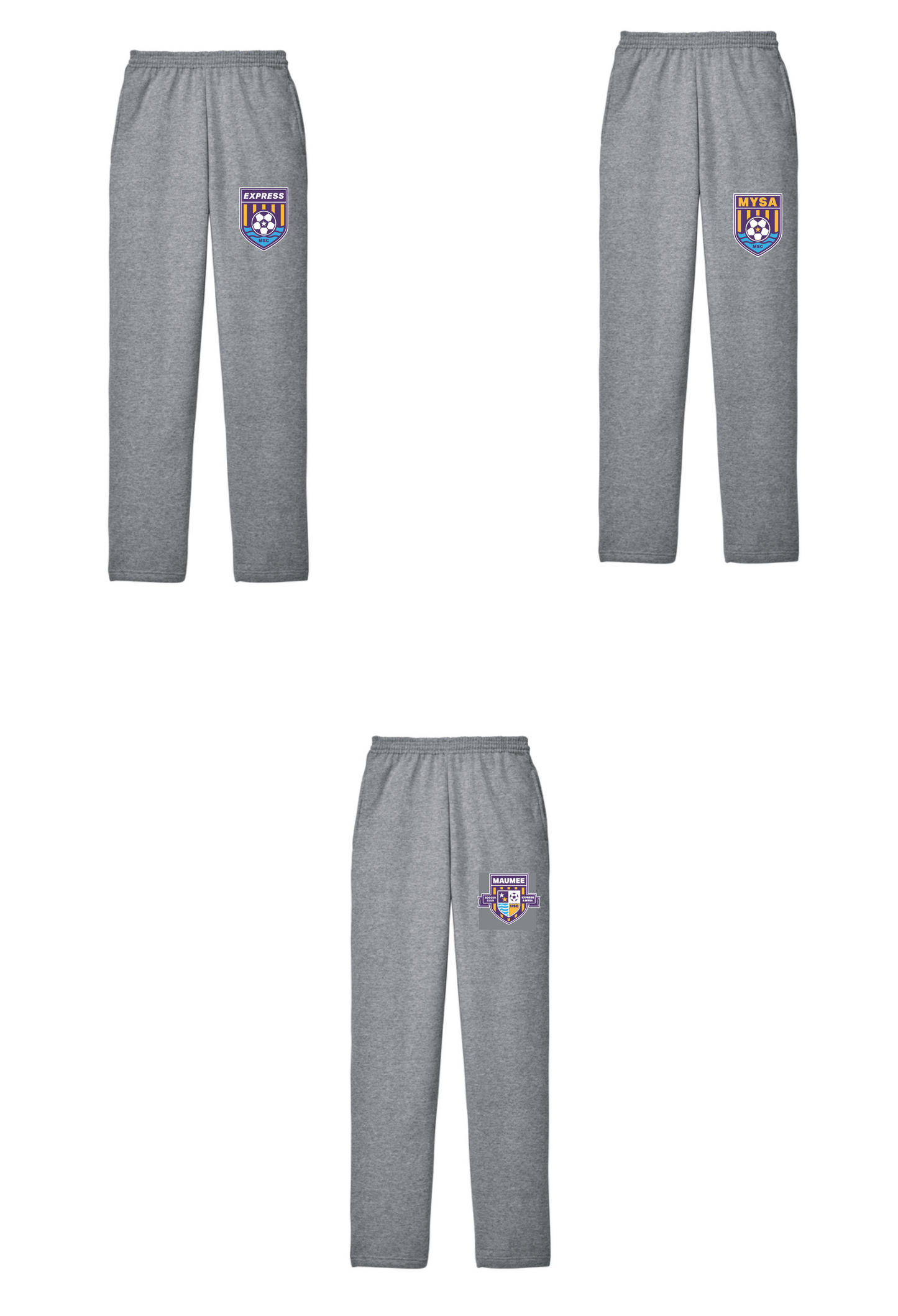 Port & Company  Open Bottom Sweatpants MSC