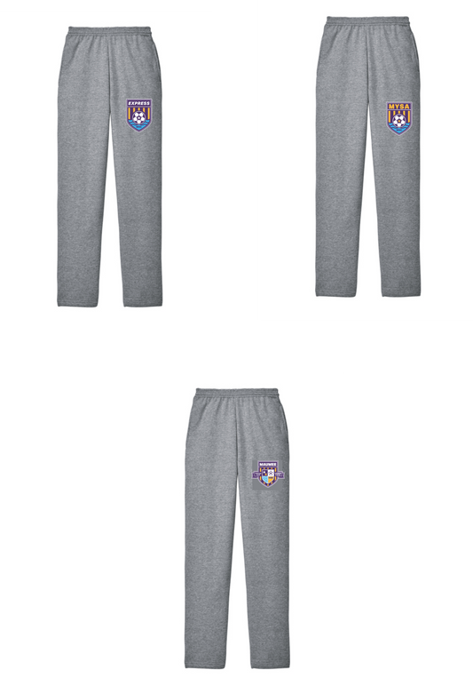 Port & Company  Open Bottom Sweatpants MSC