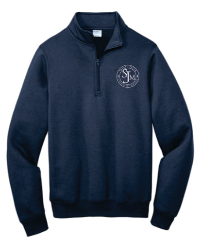 Port & Company Core Fleece 1/4 Zip Pullover Sweatshirt  YOUTH & ADULT SJM