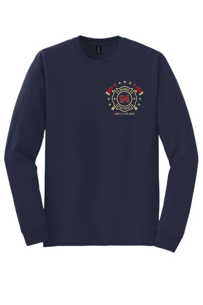 Gildan Long Sleeve Patriotic T-Shirt MFD
