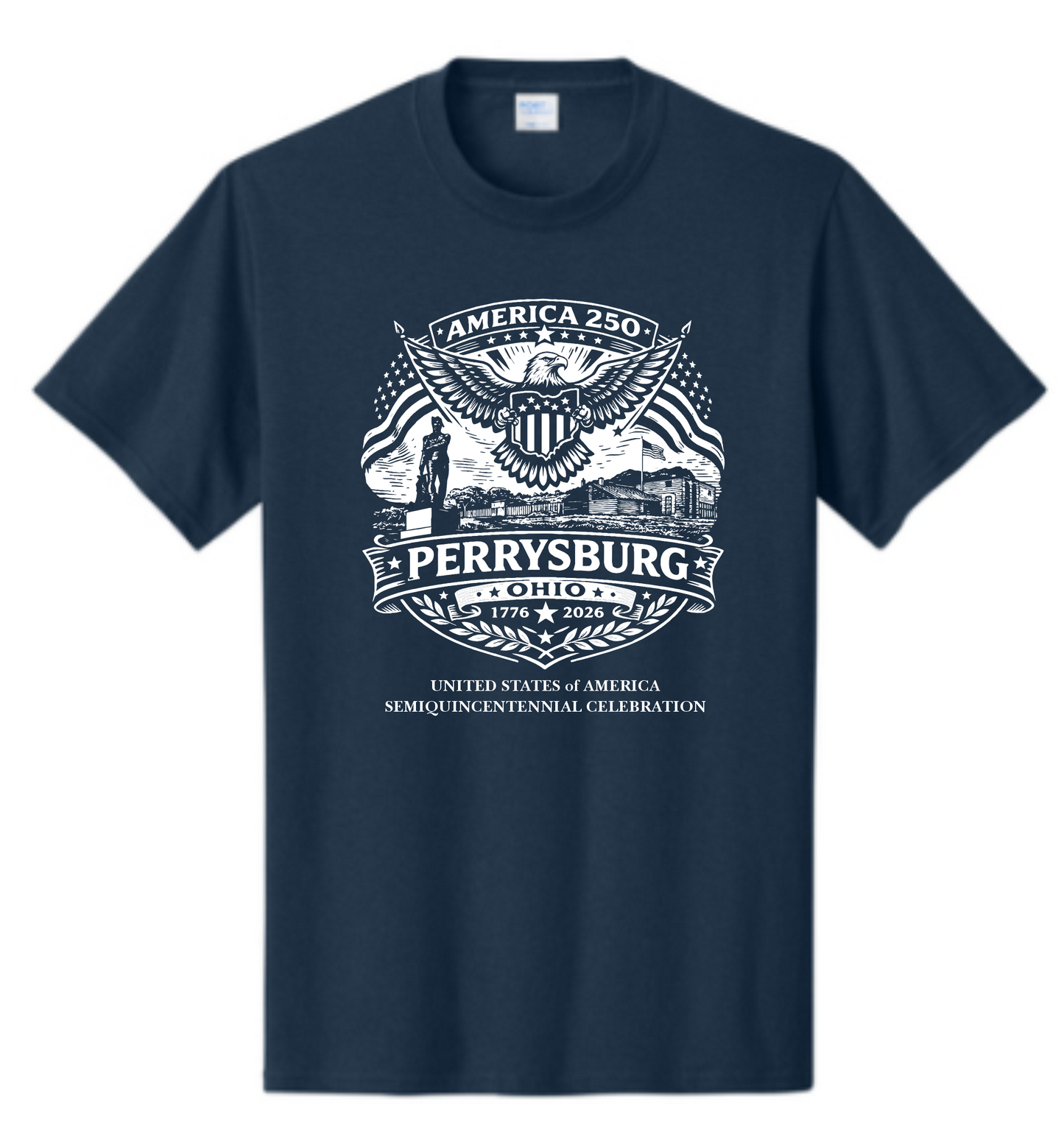 PERRYSBURG, Ohio July 4th Commemorative T-Shirt HIT
