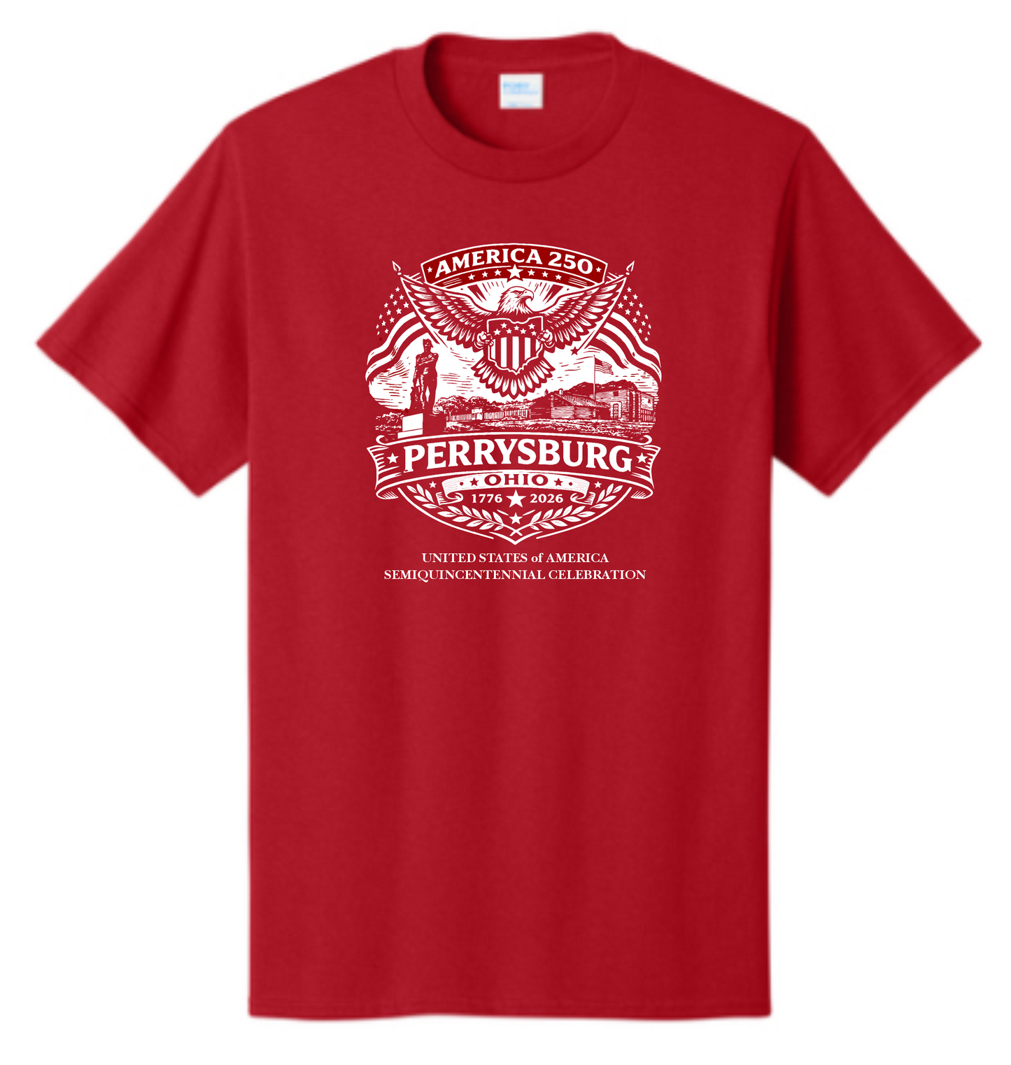 PERRYSBURG, Ohio July 4th Commemorative T-Shirt HIT