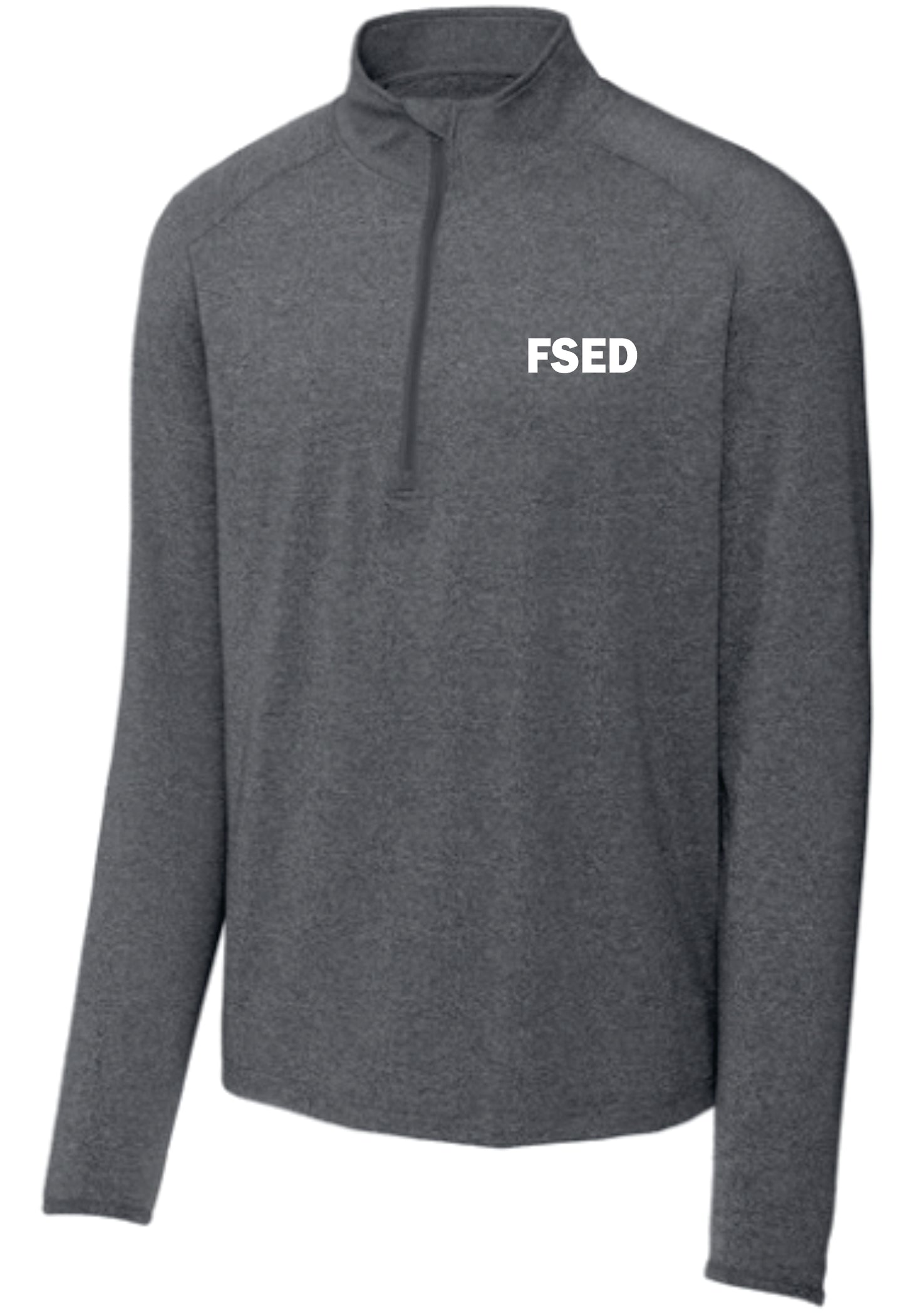 Sport-Tek Sport-Wick 1/4 Zip Pullover - Men's Cut FSED