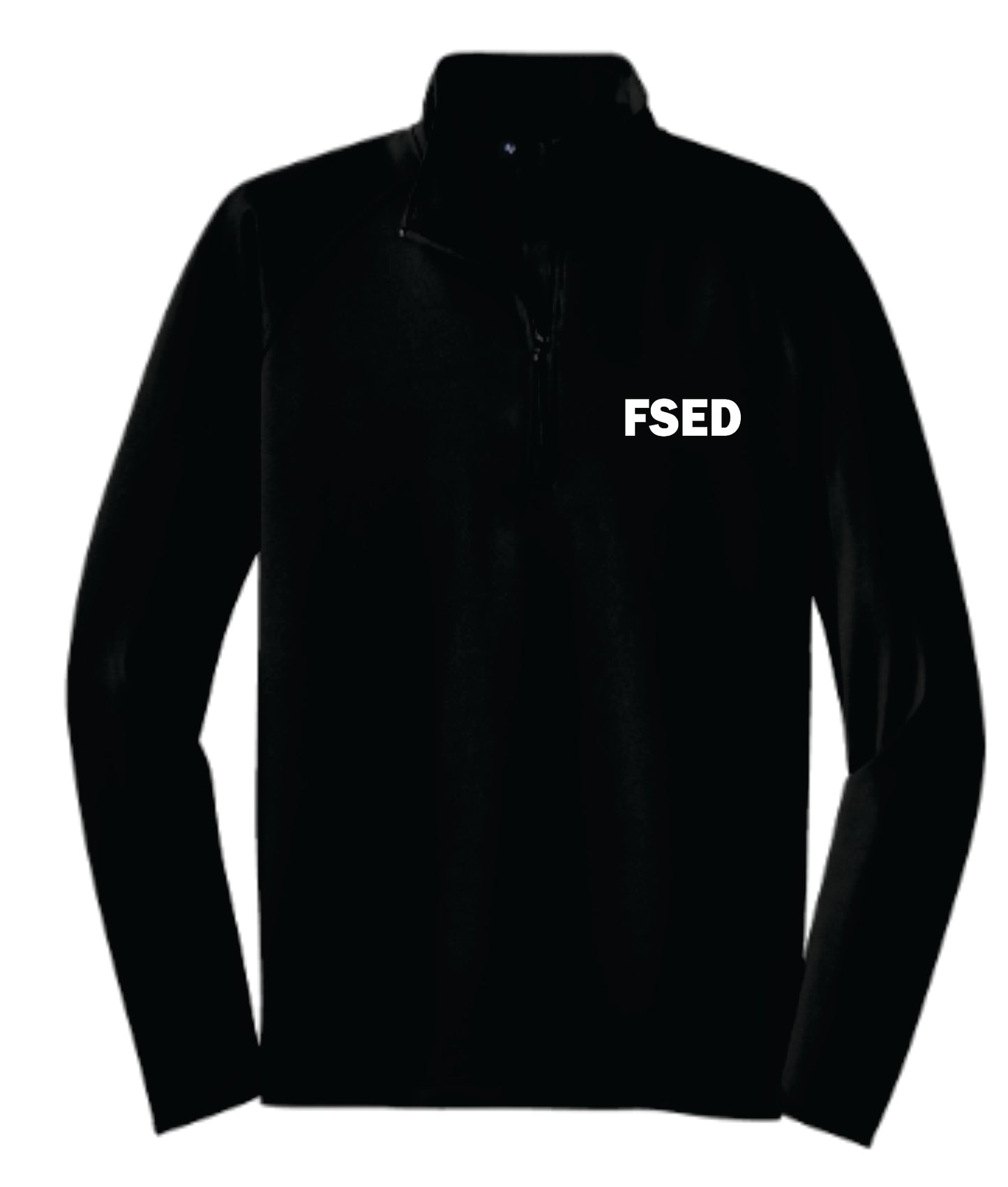 Sport-Tek Sport-Wick 1/4 Zip Pullover - Men's Cut FSED