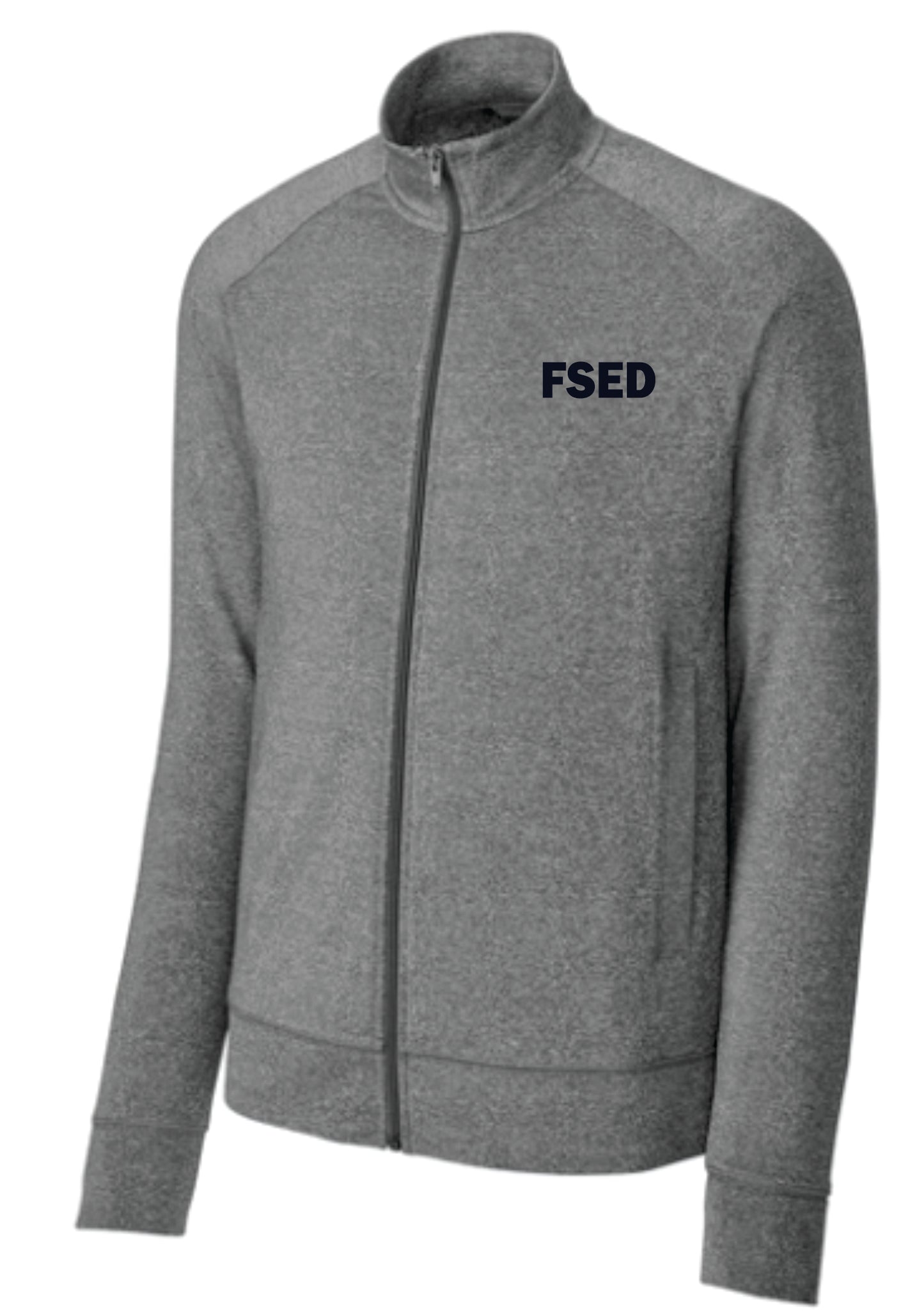 Sport-Tek Sport-Wick Full Zip Cadet Jacket - Men's Cut FSED