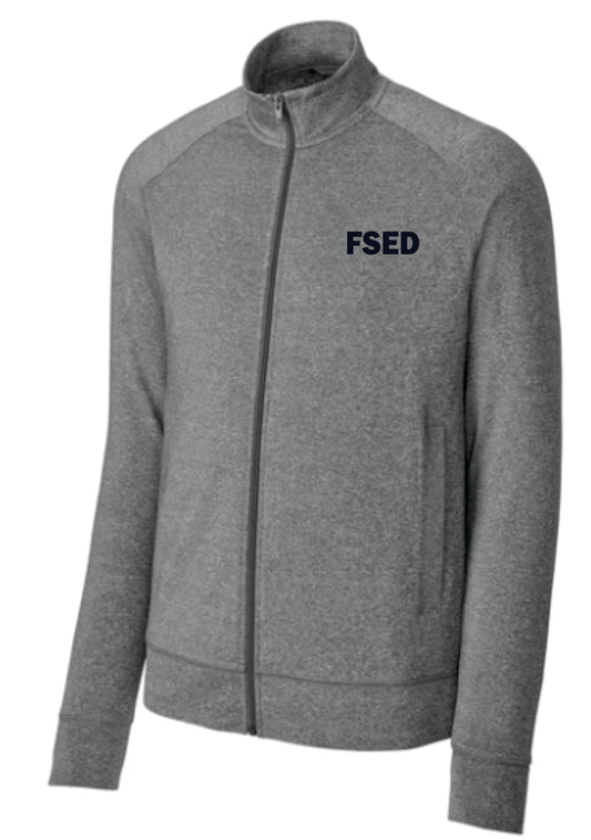 Sport-Tek Sport-Wick Full Zip Cadet Jacket - Men's Cut FSED