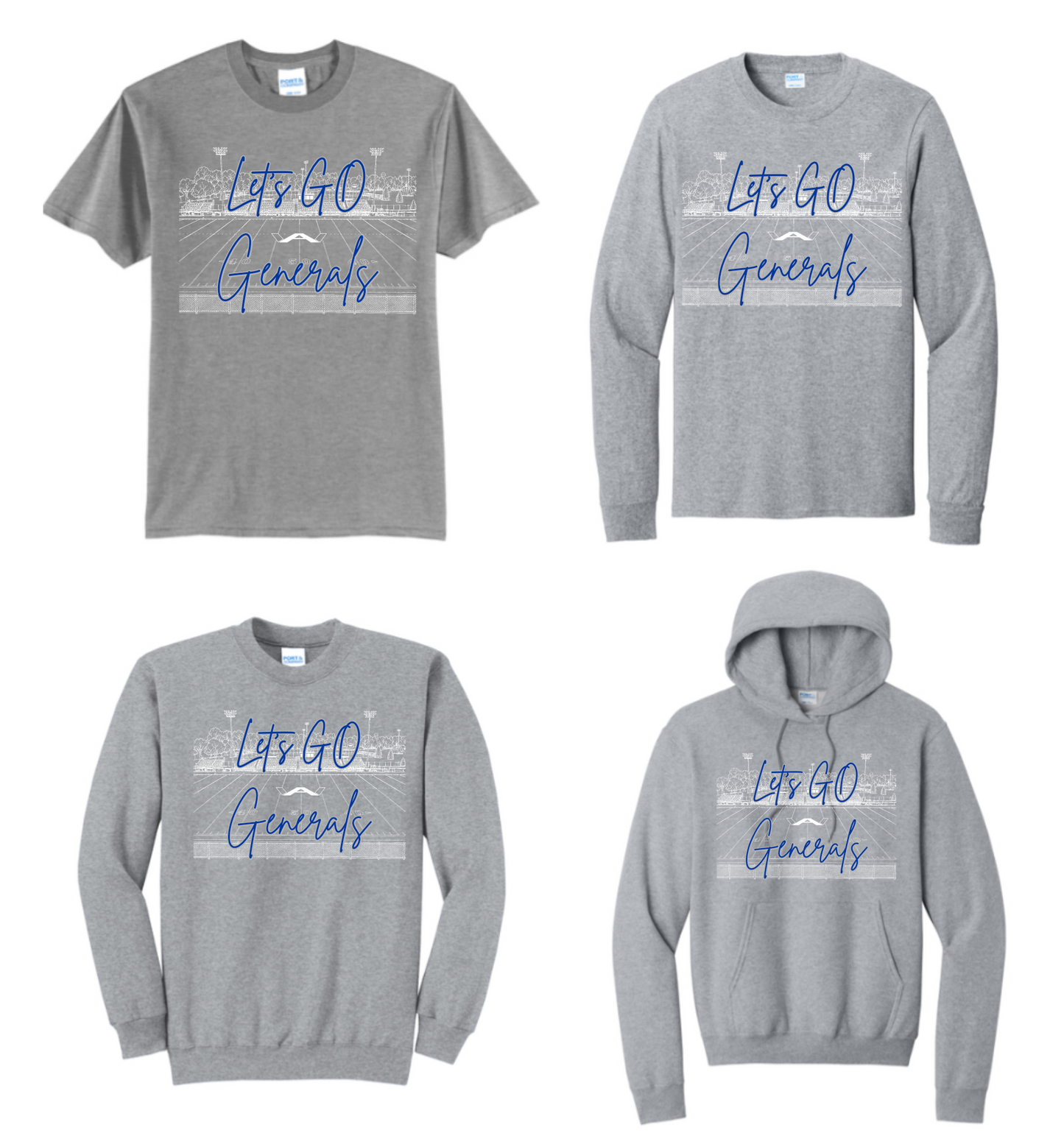 Let's GO Generals Stadium Design AW