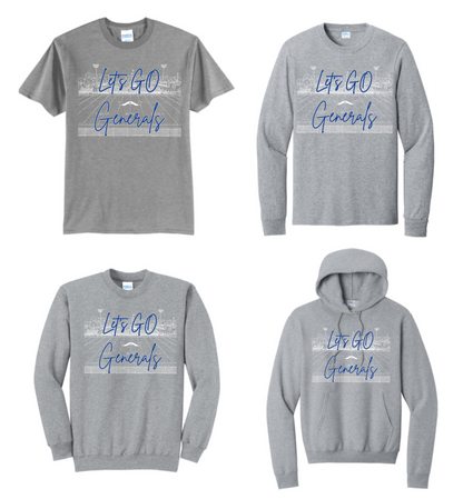 Let's GO Generals Stadium Design AW