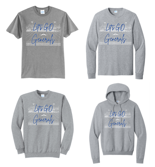 Let's GO Generals Stadium Design AW