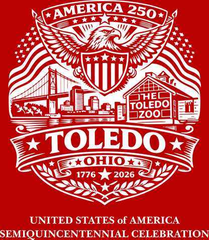 TOLEDO, Ohio July 4th Commemorative T-Shirt HIT