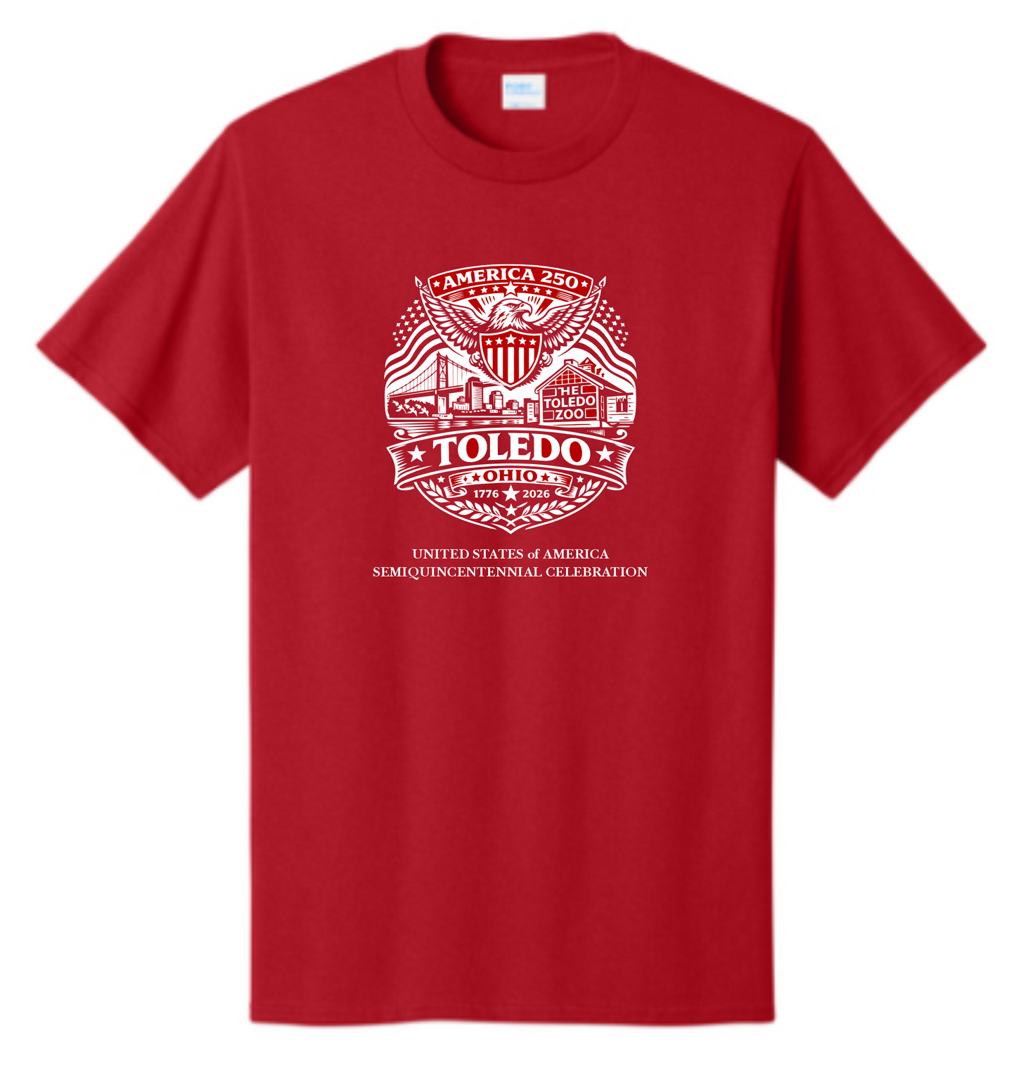TOLEDO, Ohio July 4th Commemorative T-Shirt HIT