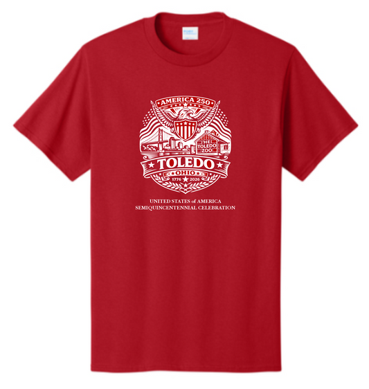 TOLEDO, Ohio July 4th Commemorative T-Shirt HIT